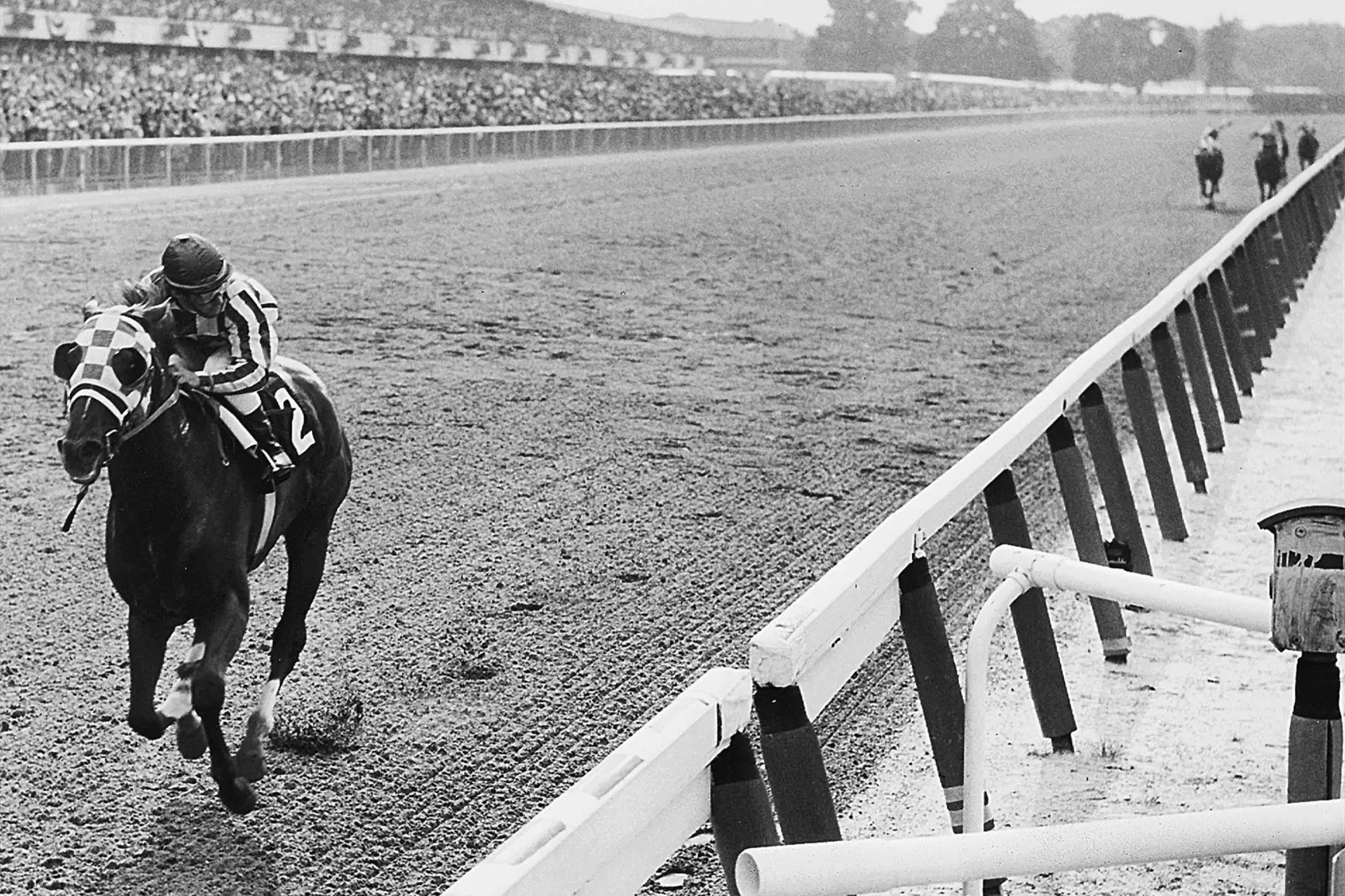Secretariat's historic 31 length Belmont victory